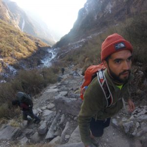 Trekking hinauf zum Annapurna Base Camp, Nepal