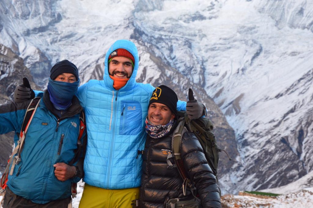 Nepal Trekking Guide und Träger
