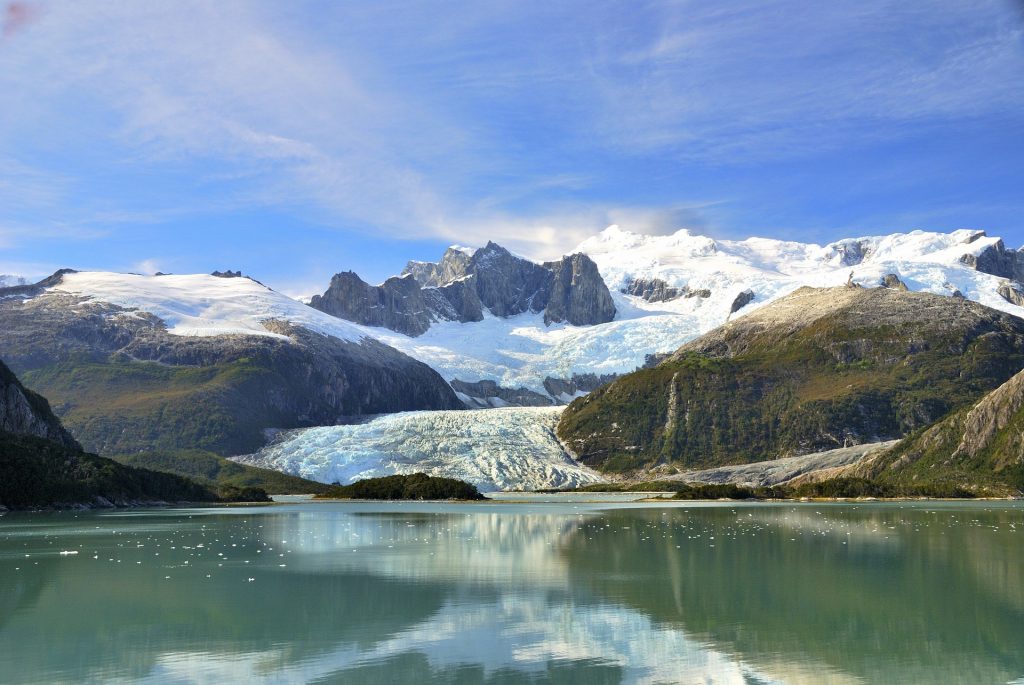 Gletscher bei Patagonien Trekking