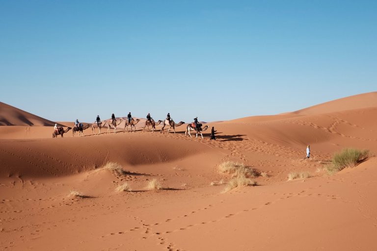Trekking in der Wüste - Sahara Marokko