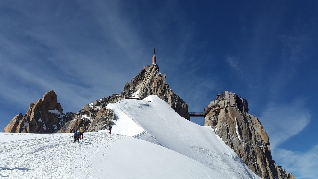 Mont Blanc Besteigung Frankreich