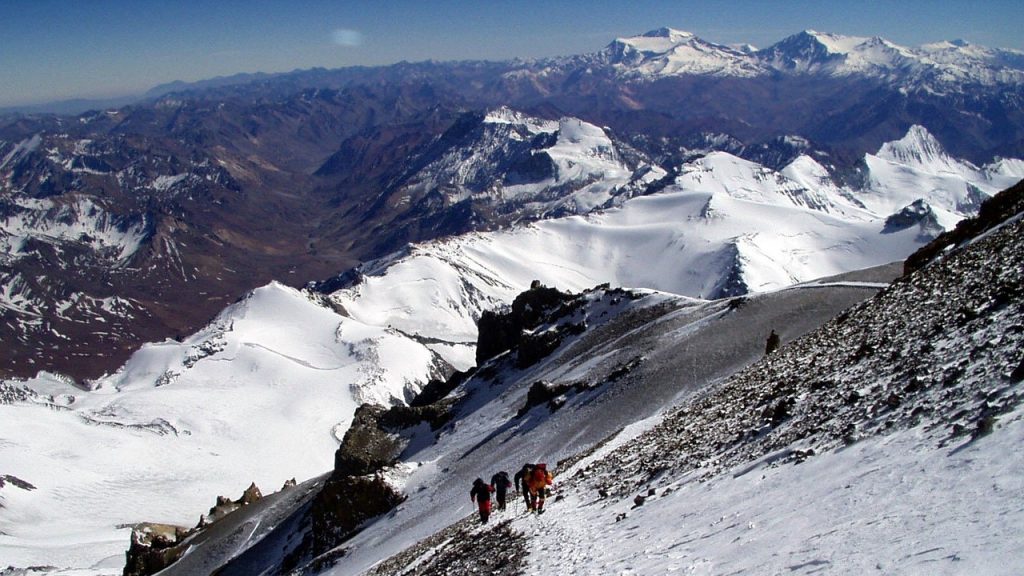 Aconcagua Gipfel Besteigung