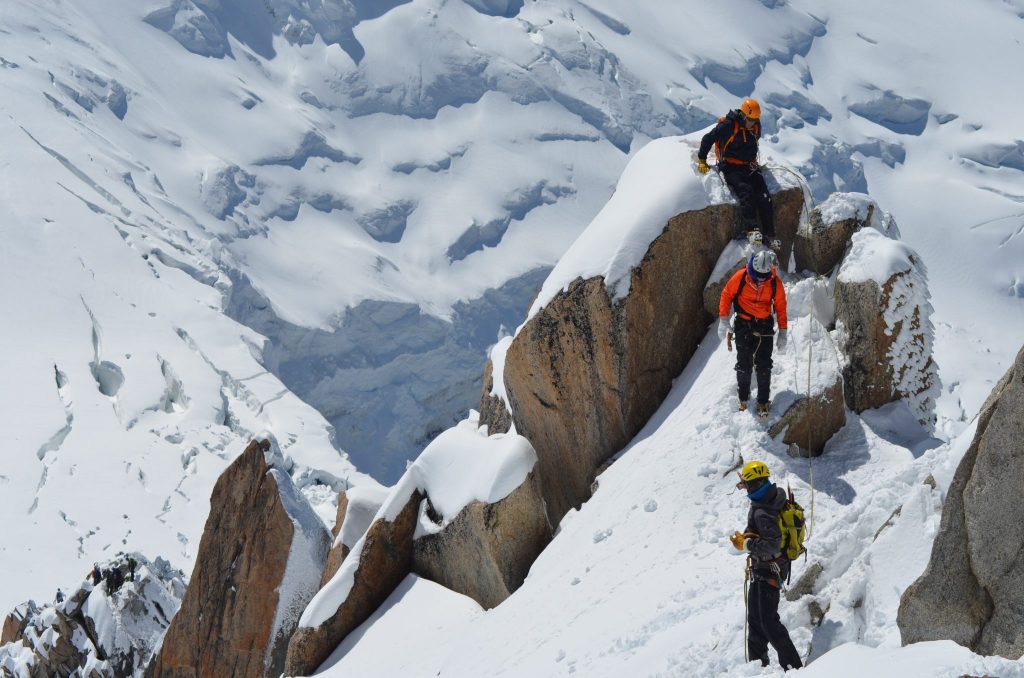 Mont Blanc Besteigung Chamonix