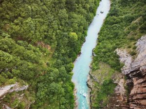 Tara Schlucht Montenegro Tara Fluss
