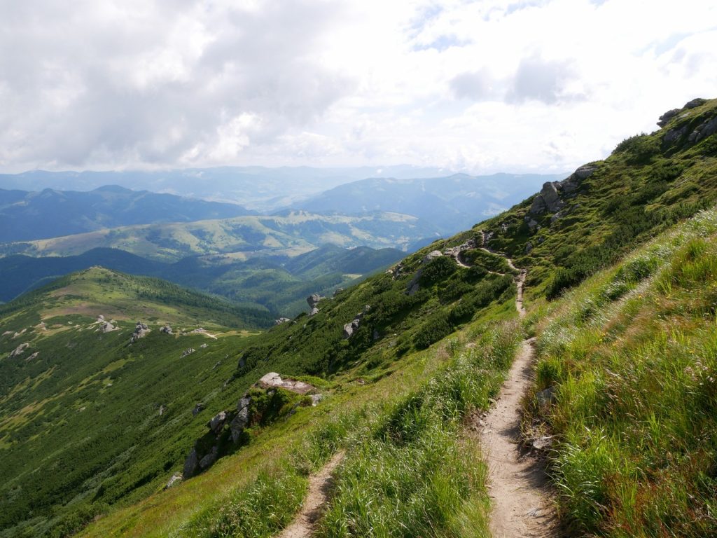 die Karpaten Gebirge Rumänien wandern