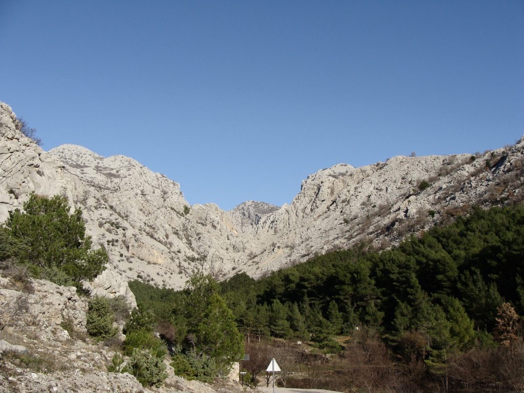 Paklenica Nationalpark Kroatien